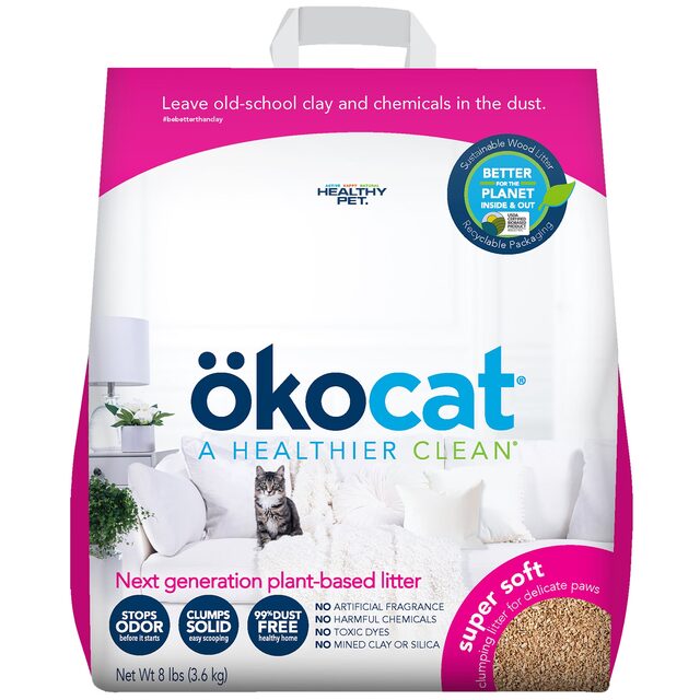 Ökocat Soft Step Wood Cat Litter (8 lb)