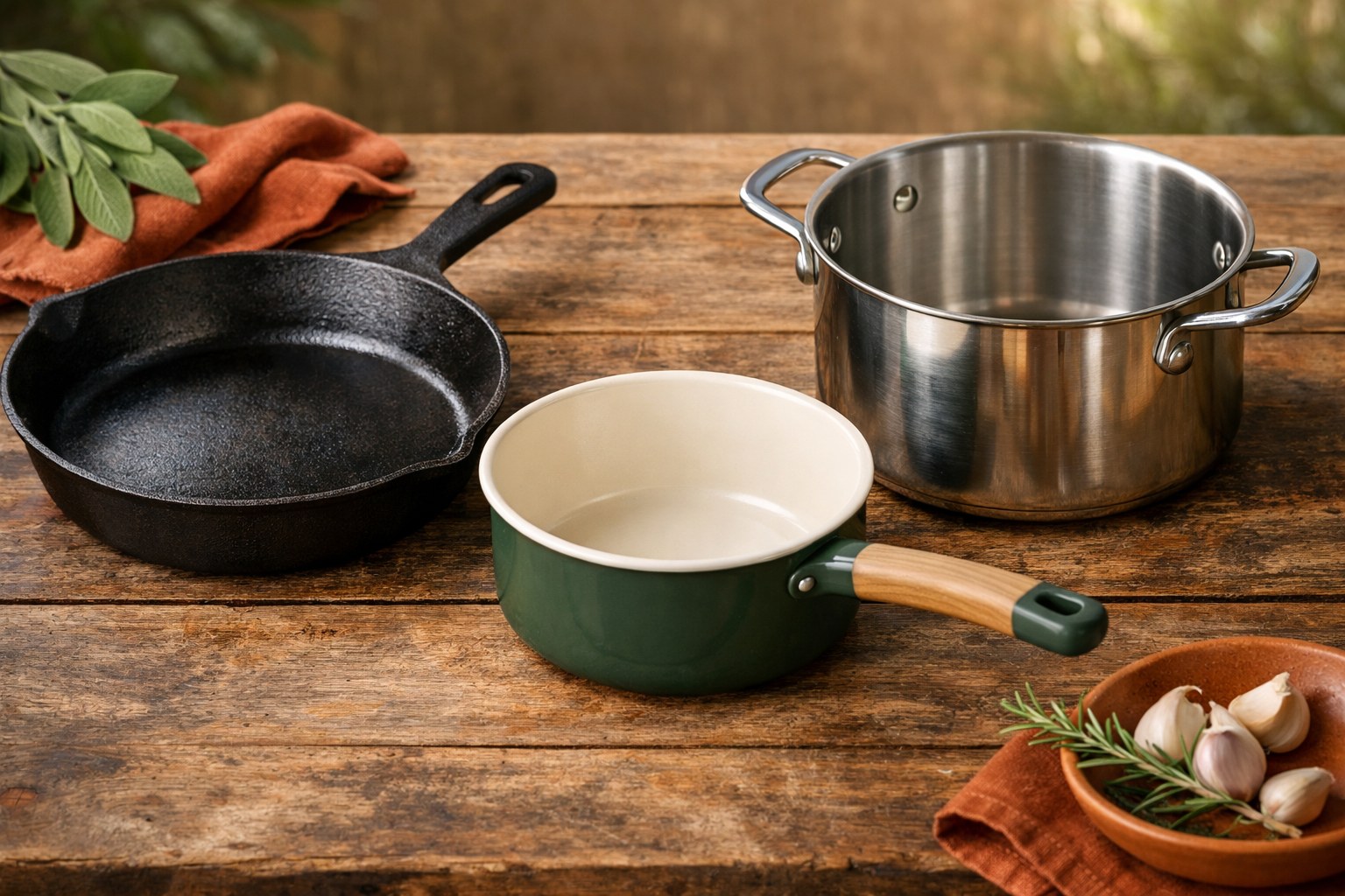 Best Non-Toxic Cookware for Plastic-Free Kitchens (2026)