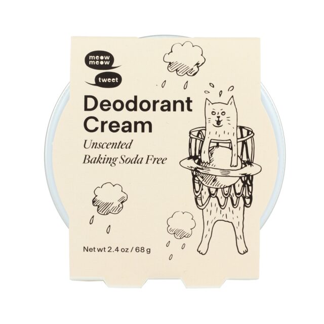 Meow Meow Tweet Baking Soda-Free Deodorant Cream