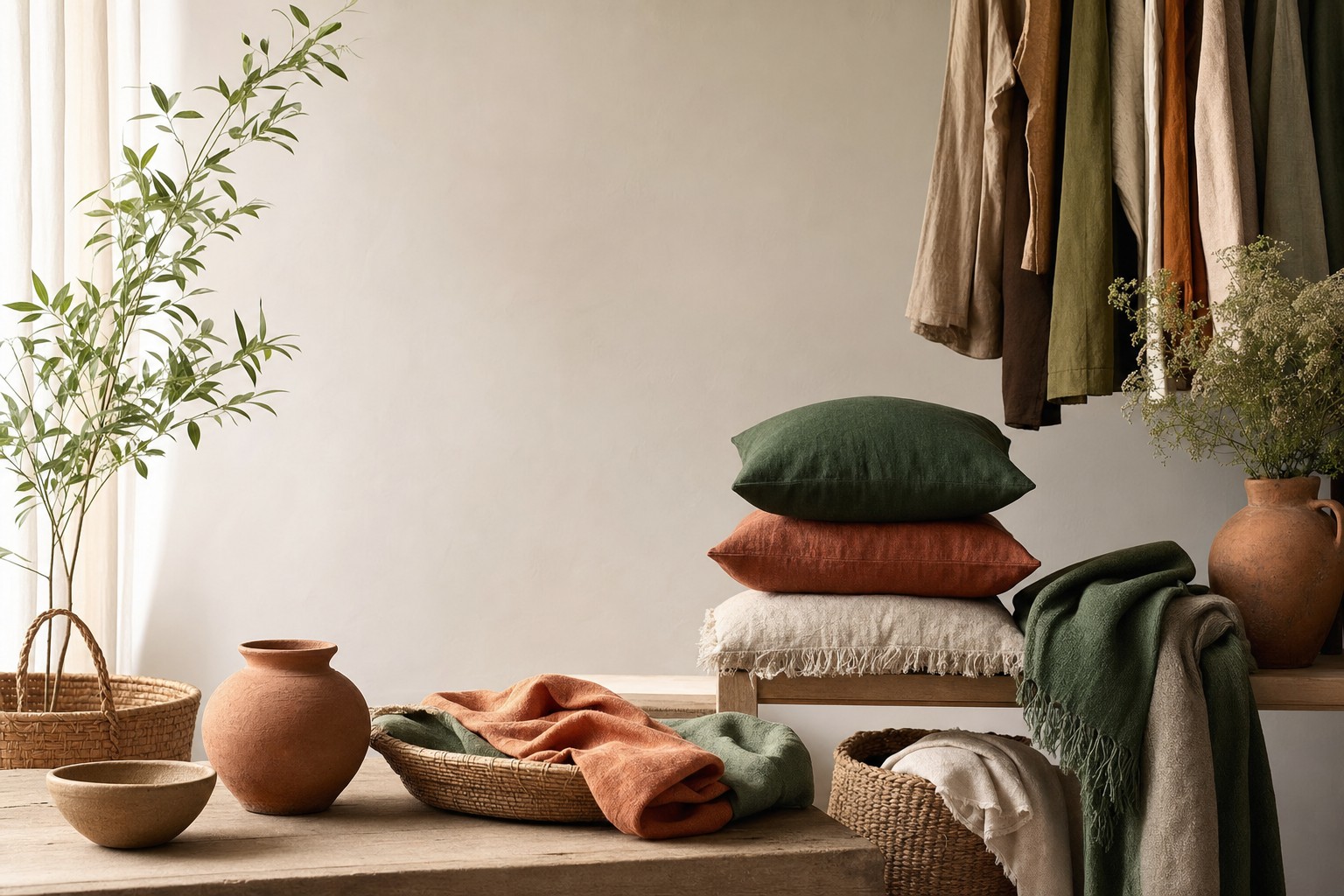 Transform Your Space Sustainably: How Buying Used Clothes Revolutionizes Eco-Friendly Home Decor