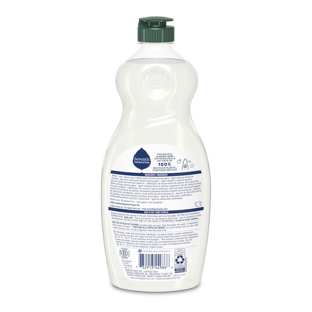 Seventh Generation Free & Clear Dish Liquid