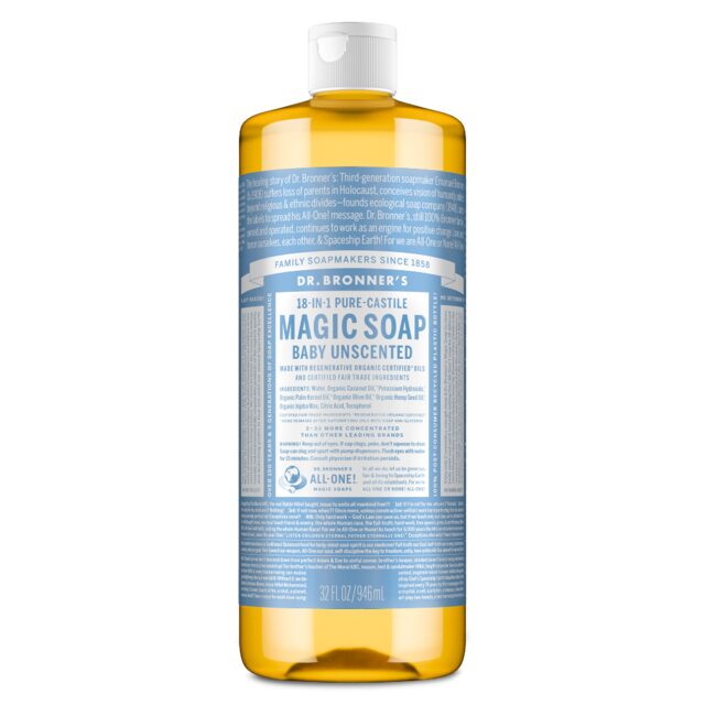 Dr. Bronner's Pure Castile Soap (Unscented)