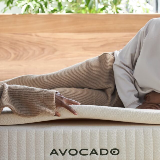 Avocado Green Organic Mattress Topper (Queen)