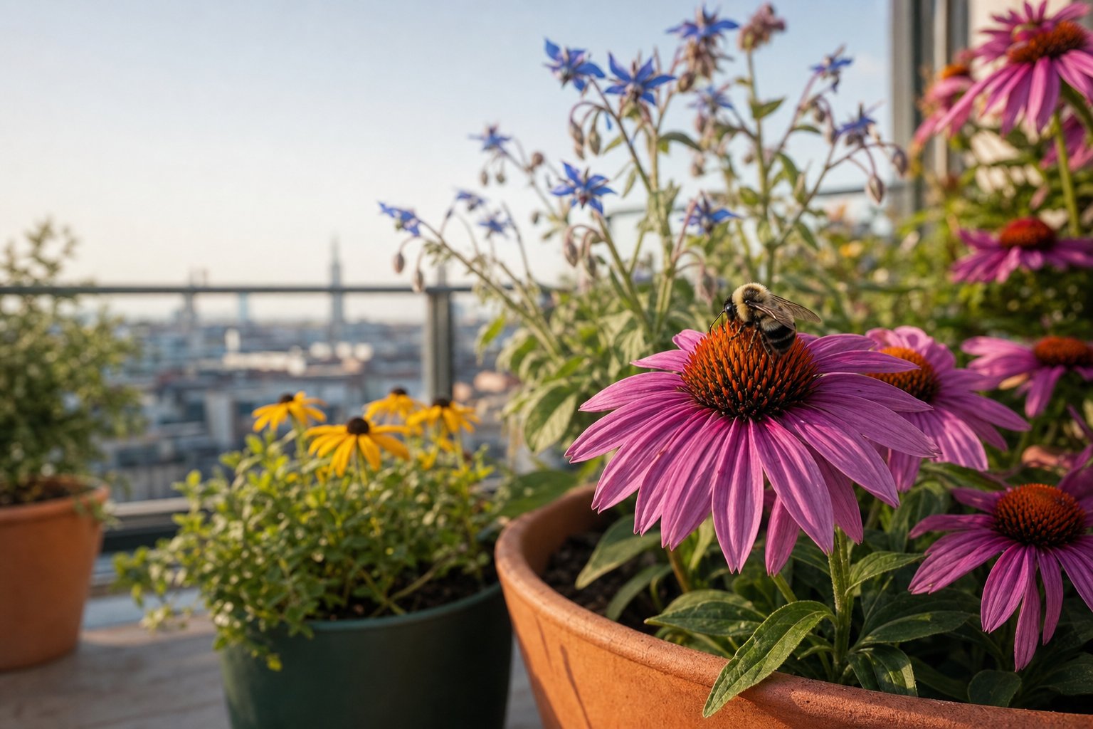 Native Pollinator Garden on a Balcony or Small Yard (2026)