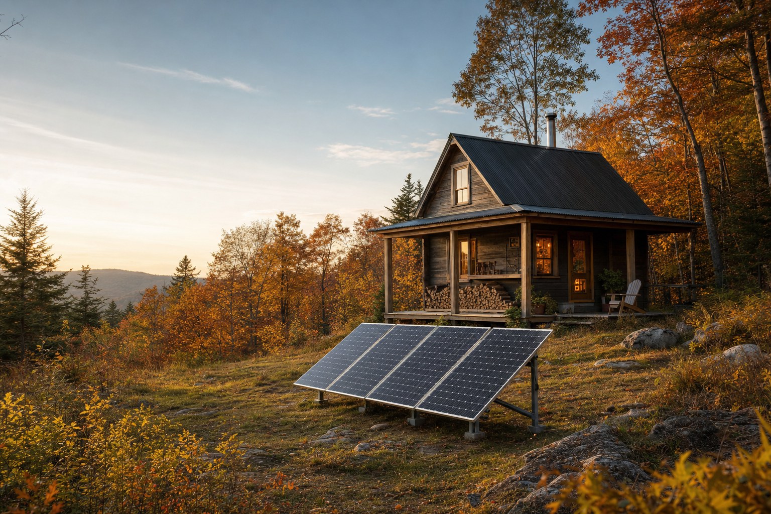 Off-Grid Cabin Solar: How to Size and Build Your System (2026)