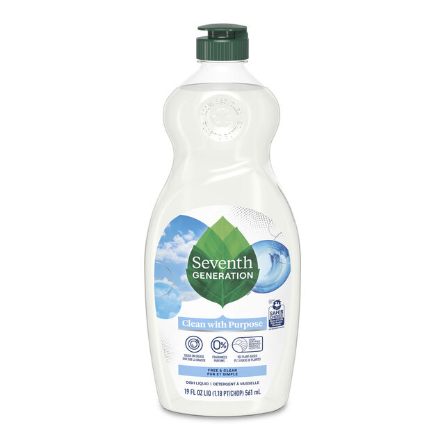 Seventh Generation Free & Clear Dish Soap (25 oz)