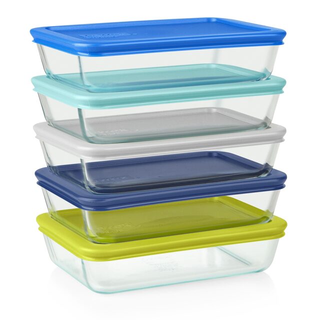 Pyrex Glass Storage Set (10-piece)