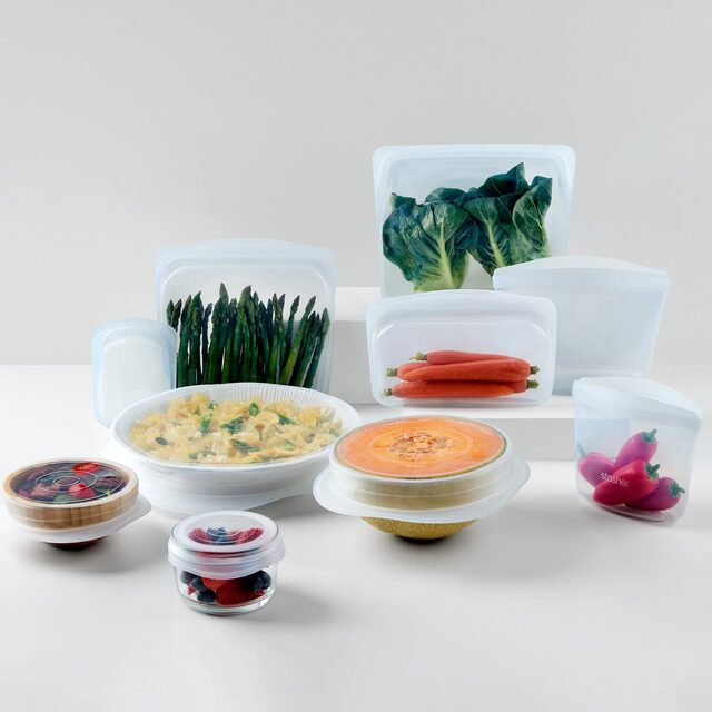 Stasher Reusable Silicone Bags (Starter Set)