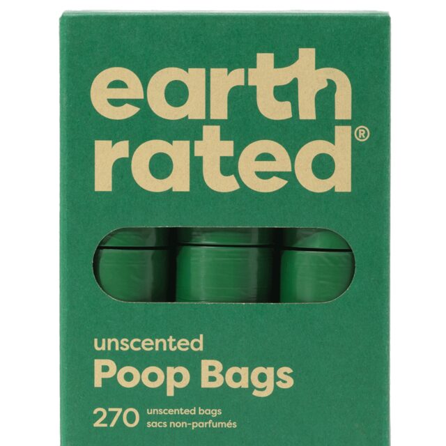 Earth Rated Compostable Dog Poop Bags (270 count)