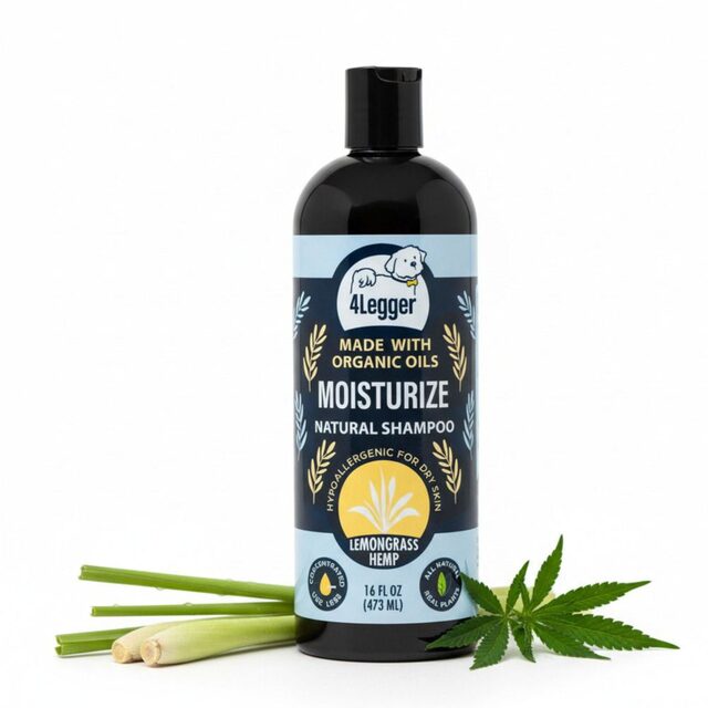 4-Legger USDA Certified Organic Dog Shampoo (16 oz)