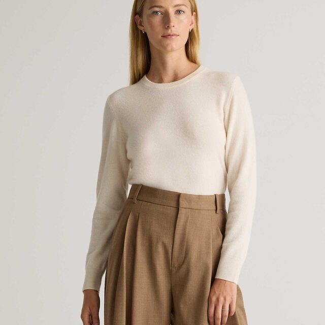 Quince 100% Mongolian Cashmere Crewneck