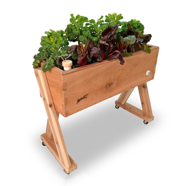 Eartheasy GrowBox Self-Watering Planter (15-gal)