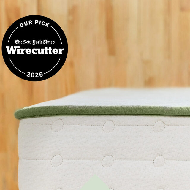 Avocado Green Natural Latex Mattress (Queen)